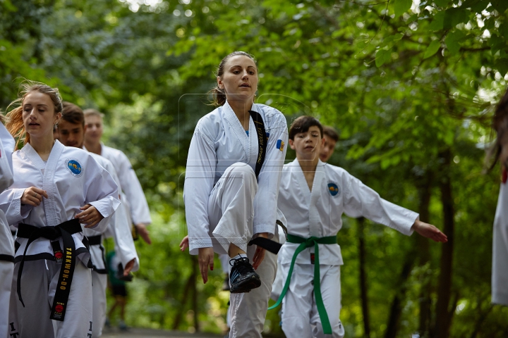 Campionatul European de taekwond-do, în Moldova! FOTOREPORT din timpul pregătirilor