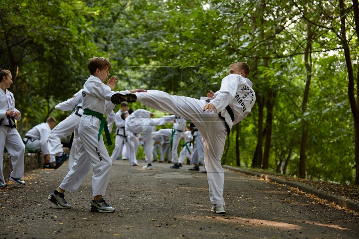 Campionatul European de taekwond-do, în Moldova! FOTOREPORT din timpul pregătirilor