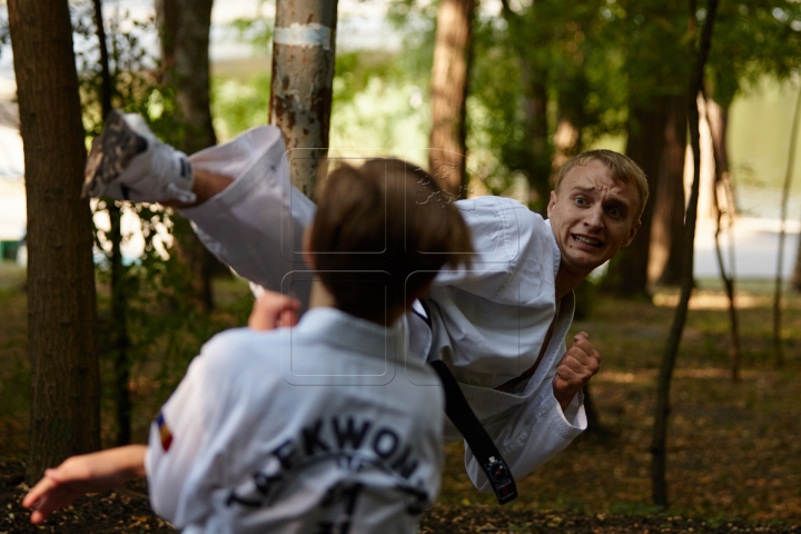 Campionatul European de taekwond-do, în Moldova! FOTOREPORT din timpul pregătirilor