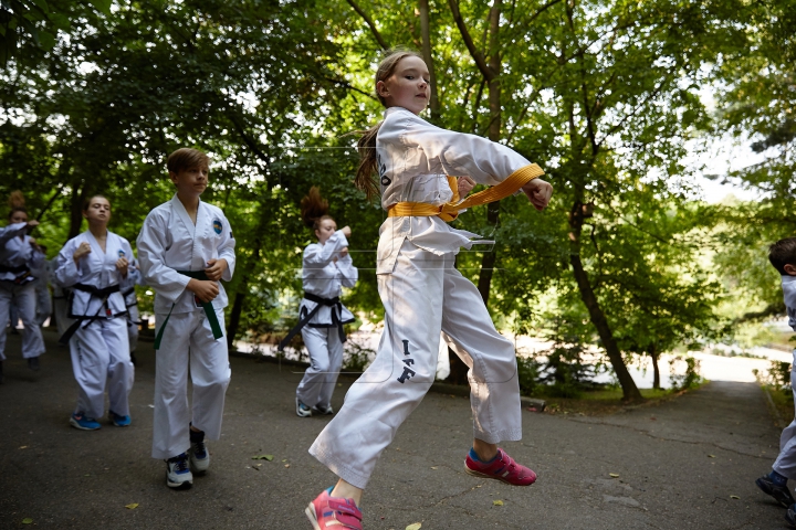 Campionatul European de taekwond-do, în Moldova! FOTOREPORT din timpul pregătirilor