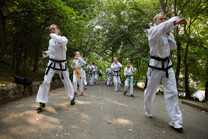 Campionatul European de taekwond-do, în Moldova! FOTOREPORT din timpul pregătirilor