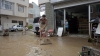 Inundaţii în câteva oraşe de pe malul Mării Negre. Străzile s-au transformat în râuri 