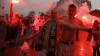 "Prietenie" polono-ucraineană. Suporterii din cele două ţări s-au împroşcat cu pietre (VIDEO)