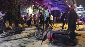Explozia care a zguduit Bangkokul, surprinsă de un turist chinez. Imagini incredibile