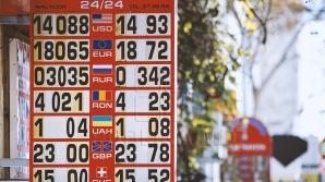 CURS VALUTAR 8 octombrie: Leul moldovenesc a început să bată din nou în retragere