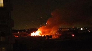 Incendiu puternic în capitala Japoniei. O uzină a luat foc în urma unei explozii