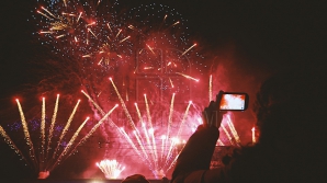 Ziua în care Moldova a împlinit 24 de ani de Independenţă a culminat cu focuri de artificii (VIDEO)