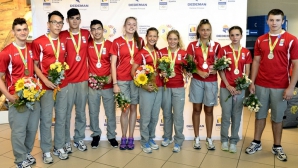 Sportivii care au cucerit medalii la Festivalul Olimpic al Tineretului au fost premiaţi