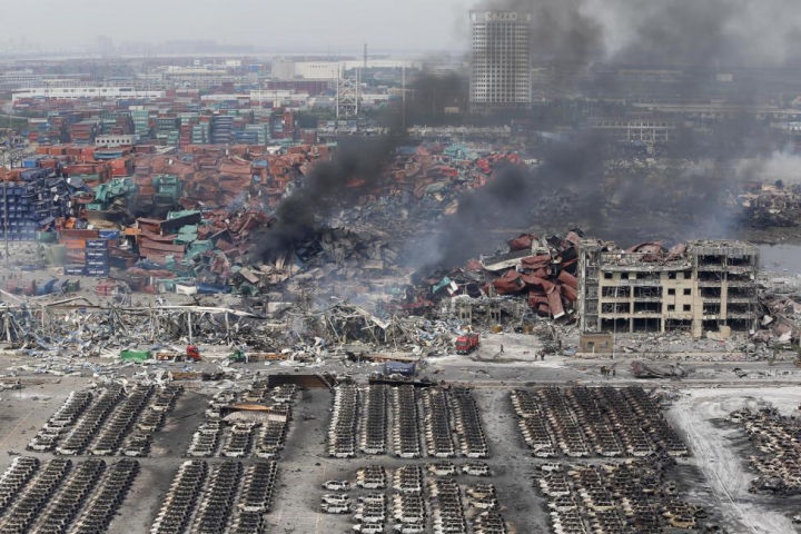 Noi explozii în oraşul-port Tianjin. Autorităţile evacuează toţi localnicii (FOTOREPORT/VIDEO)