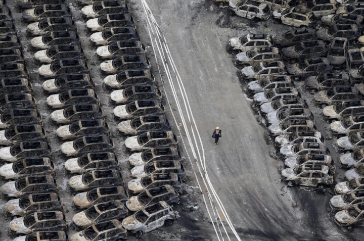 Noi explozii în oraşul-port Tianjin. Autorităţile evacuează toţi localnicii (FOTOREPORT/VIDEO)