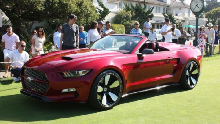 Atelierul Galpin şi Henrik Fisker au prezentat conceptul unui Ford Mustang numit Rocket Speedster