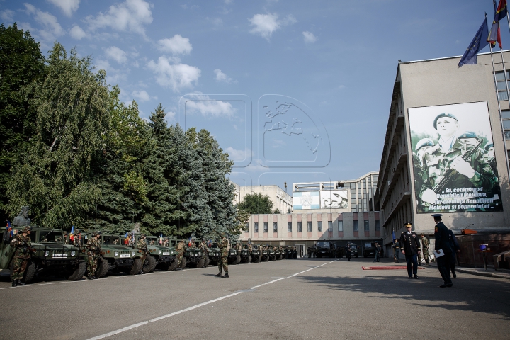 (FOTOREPORT) Premieră pentru Armata Naţională. Peste 100 de soldaţi cu tehnică militară participă la ''Sea Breeze 2015''