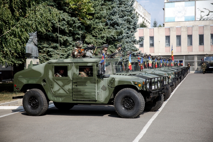 (FOTOREPORT) Premieră pentru Armata Naţională. Peste 100 de soldaţi cu tehnică militară participă la ''Sea Breeze 2015''