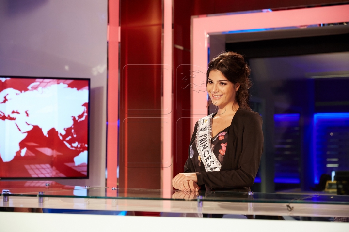 "Miss Brazilia", în vizită la General Media Group. Modelele au fost impresionate de viaţa din televiziune