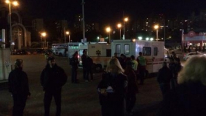 DEFLAGRAŢIE PUTERNICĂ într-o gară din Kiev. O victimă, în stare gravă la spital