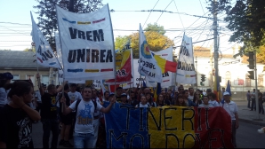 Unioniştii, în marş către teleziviunea publică! Care au fost revendicările manifestanţilor