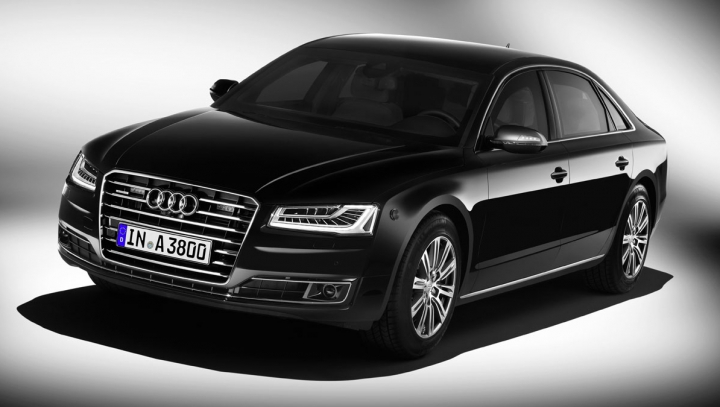 Siguranţă 100%! Noul model Audi A8 rezistă la gloanţe şi explozii (FOTO)