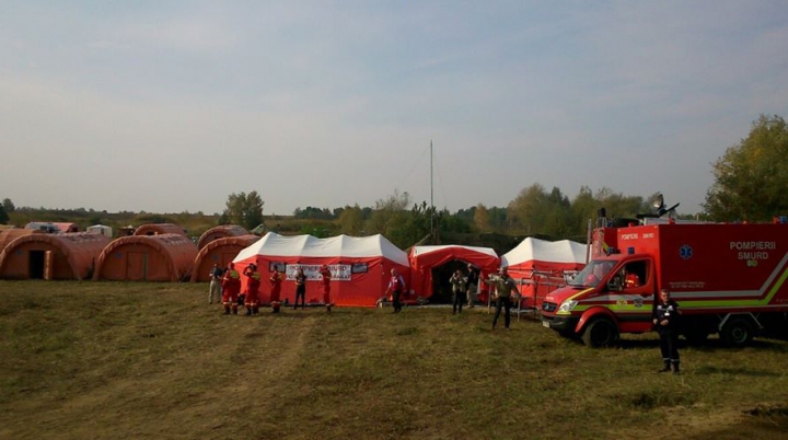 Salvatorii moldoveni, într-o misiune în Ucraina. Ce au făcut pe un poligon din Yavoivski (FOTO)