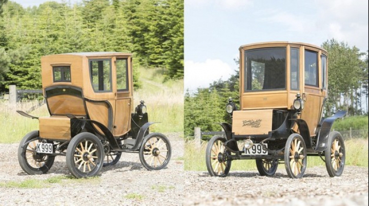 Cea mai veche maşină electrică a fost scoasă la licitaţie! Cât costă modelul devenit istorie (FOTO)