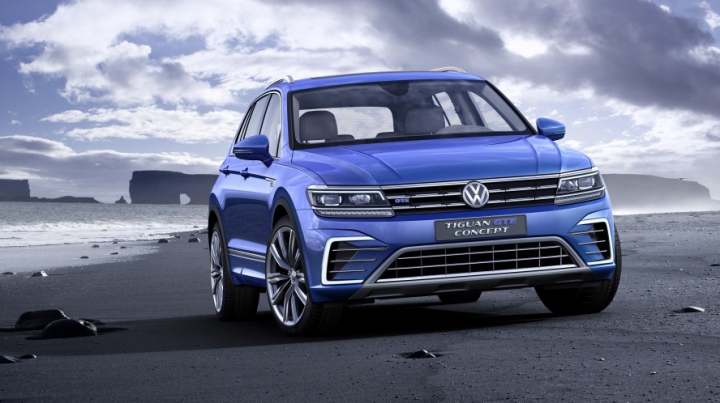 FRANKFURT 2015: Volkswagen a prezentat prototipul lui VW Tiguan GTE (FOTO/VIDEO)