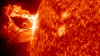 O erupție solară a fost surprinsă de un observator al NASA. Imaginile sunt UIMITOARE