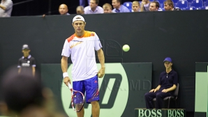 Tenismanul Radu Albot s-a calificat în semifinalele probei de dublu la Cupa Kremlinului