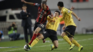 Gol spectaculos reuşit de un japonez care joacă la un club chinez, antrenat de Petrescu şi Caras