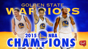Echipa Golden State Warriors a primit inelele de campioană în NBA 