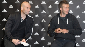 În scopuri de caritate. David Beckham şi Zinedine Zidane revin pe terenul de fotbal