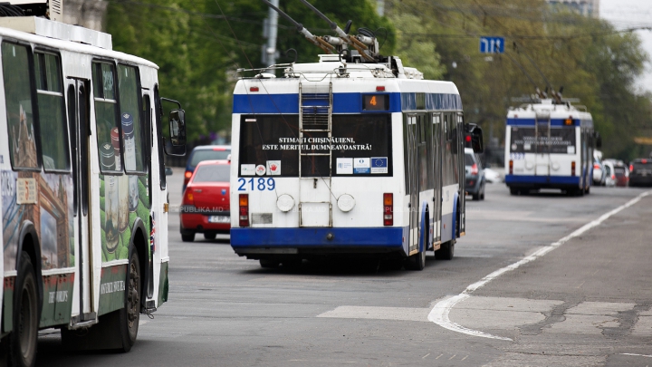 IMPORTANT! Circulaţia transportului public a fost modificată, ca urmare a blocării bd. Ştefan cel Mare