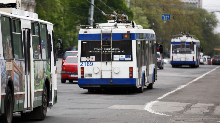 TREBUIE SĂ ŞTII DIN TIMP! Cum va circula transportul public de Hramul Chişinăului