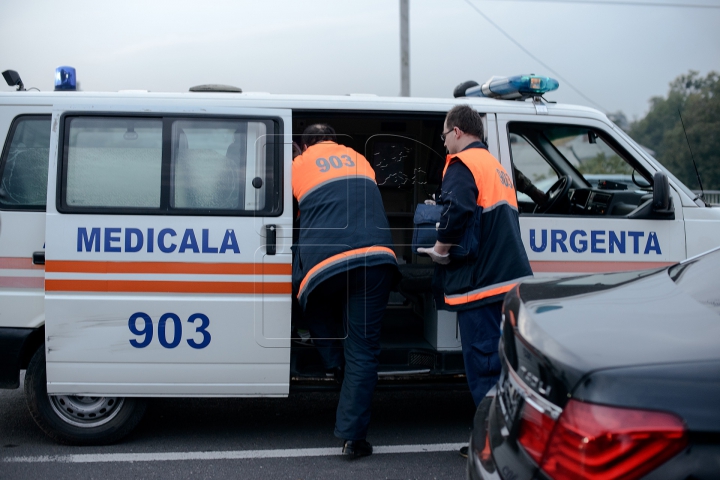 HAOS pe Viaduct! ACCIDENT ÎN LANŢ cu implicarea a cinci maşini (FOTO) 