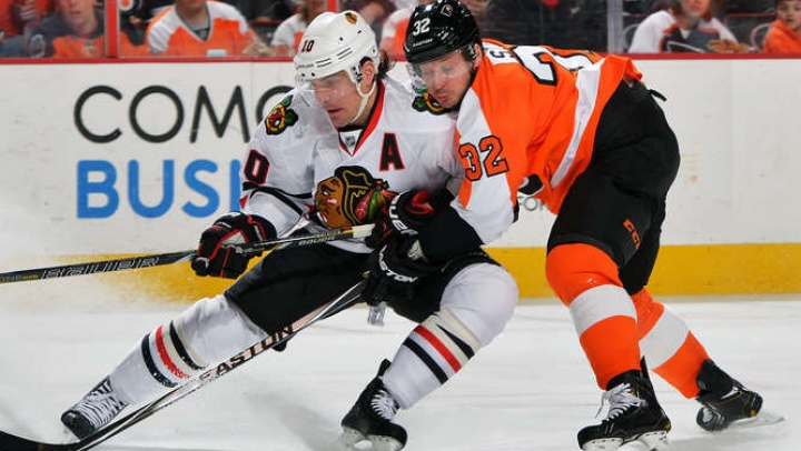 Chicago Blackhawks a pierdut lamentabil în duelul cu Philadelphia Flyers