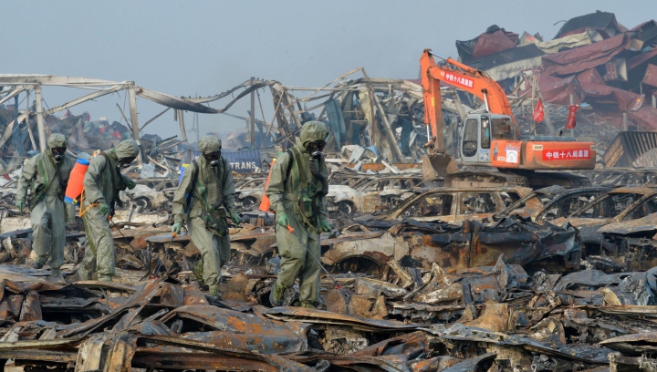 O nouă explozie ZGUDUIE China la doar două luni după deflagraţiile care a luat viaţa a zeci de oameni