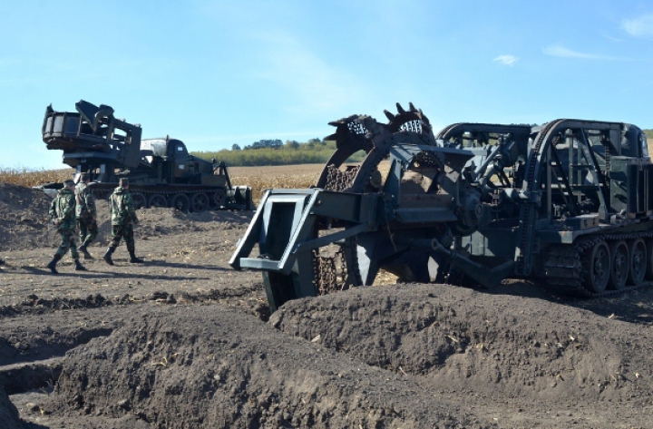 Şi-au fortificat puterile! Geniştii Armatei Naţionale au participat la exerciţii tactice demonstrative (VIDEO)