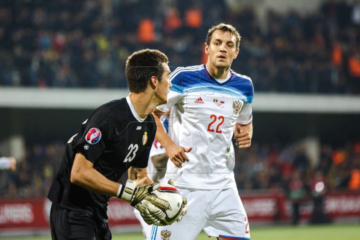 Meciul Moldova-Rusia. Cele mai tari momente din timpul duelului tensionat (FOTOREPORT)