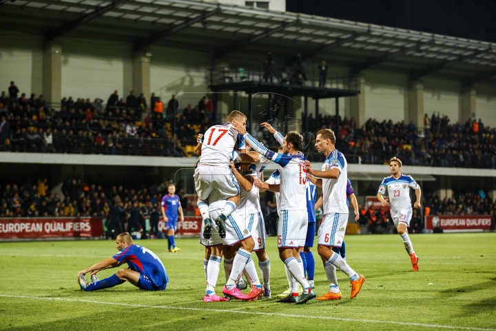 Meciul Moldova-Rusia. Cele mai tari momente din timpul duelului tensionat (FOTOREPORT)