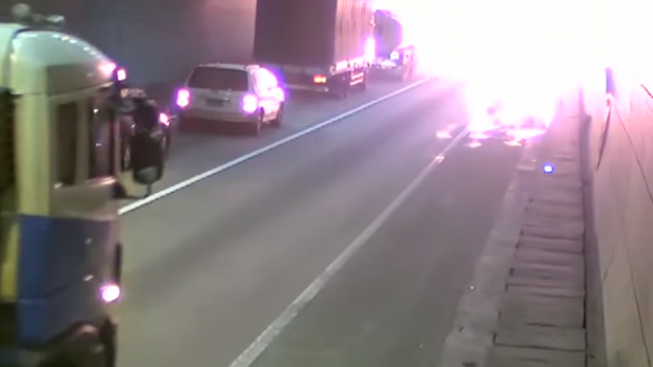 Explozie într-un tunel din Coreea de Sud. Oamenii au SCĂPAT CA PRIN MINUNE (VIDEO)