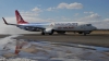 Alarma cu bombă la bordul aeronavei Turkish Airlines a fost FALSĂ