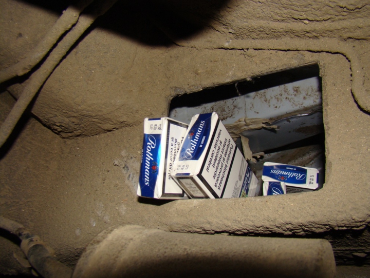 24.000 de ţigarete de contrabandă, confiscate de poliţiştii de frontieră gălăţeni (FOTO)