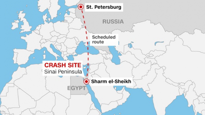 DECLARAŢIE ÎNFIORĂTOARE a premierului Marii Britanii: O bombă ar fi cauzat catastrofa aviatică din Sinai