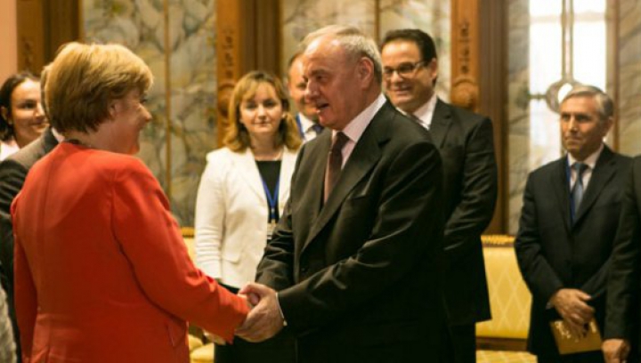 SURPRIZA lui Nicolae Timofti pentru Angela Merkel. Șeful statului a ținut totul în secret 