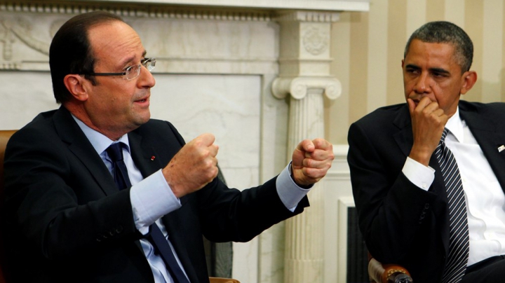 Barack Obama şi Francois Hollande, despre avionul rus doborât: "Situaţia nu trebuie să escaladeze"