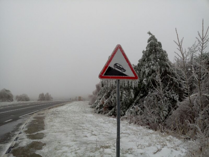 Peisaje de poveste, surprinse de un martor ocular pe traseul Chişinău-Leuşeni (FOTO)