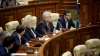 Discuţii aprinse în Parlament după ce Voronin a felicitat moldovenii cu aniversarea a 100 de ani de la  Revoluția socialistă