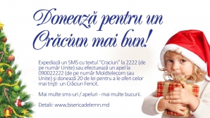 Donează pentru un Crăciun mai bun!