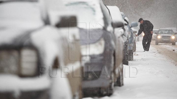 LAPOVIŢĂ şi NINSOARE în Moldova! Recomandările inspectorilor de patrulare pentru toţi conducătorii auto