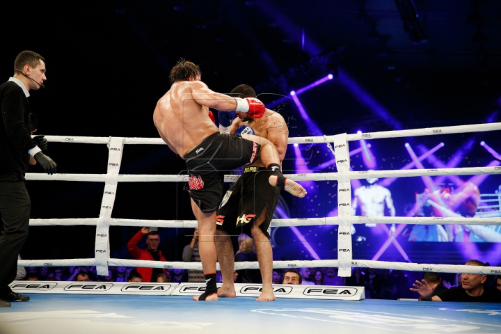 Lupte cu scântei și knockouturi senzaționale! Cele mai tari momente de la Gala KOK (FOTOREPORT)