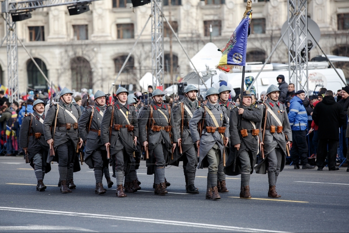 PARADĂ DE AMPLOARE! Militari din Republica Moldova şi alte ţări au defilat la Bucureşti (FOTOREPORT)