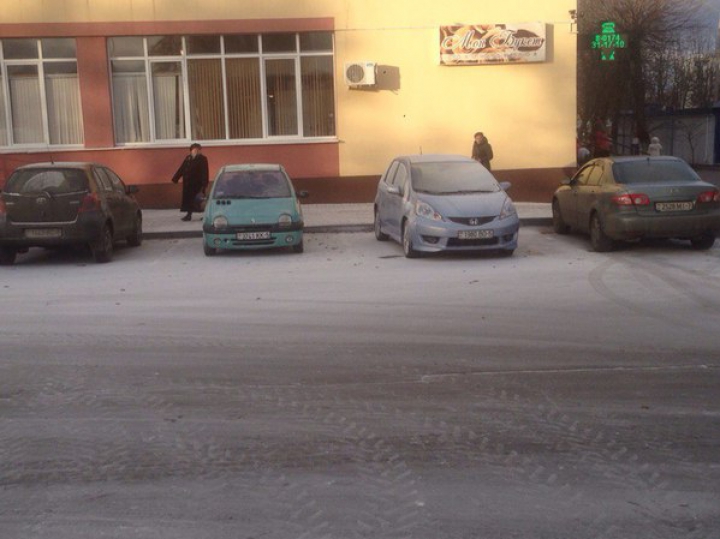 Orașul transformat în prăjitură. INCIDENT BIZAR într-o localitate din Belarus (FOTO)